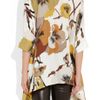 Gucci Printed Silk Blouse in Brown (multicolored) - Lyst