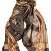 Gucci Printed Silk Satintwill Scarf in Multicolor (multicolored) - Lyst