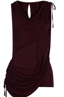 Karen Millen Draped Vest - Lyst