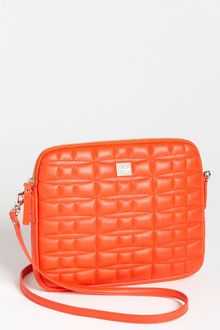 Kate Spade Bryce Signature Spade Quilted Ipad Crossbody Bag - Lyst