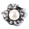 Lanvin Multi Gem Ring in White (multi) - Lyst
