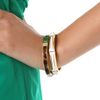 Michael Kors Tortoise Buckle Bangle in Gold - Lyst