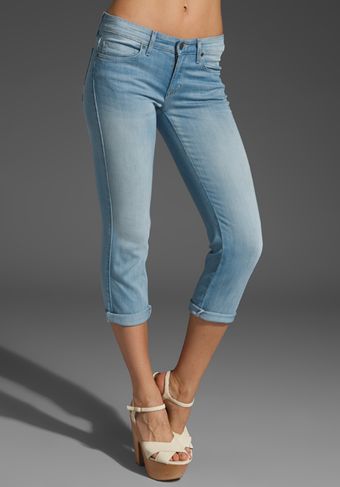 Rich & Skinny Huntington Crop - Lyst