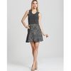 Theory Sleeveless Dress Cozma Aglow Tweed in Black (black white) - Lyst