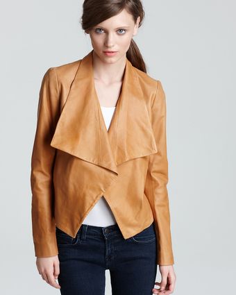 Theory Leather Jacket Kanya L Rowdy - Lyst