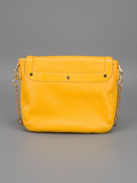 tory burch purse yellow
