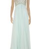 Marchesa Embellished Silk Chiffon Gown in Blue (mint) - Lyst