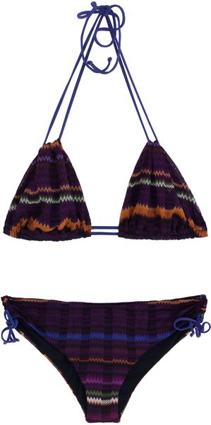 Missoni Trangle Double Strap Bik - Lyst