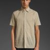 Richard Chai Classic Button Down Shirt in Beige for Men - Lyst