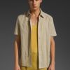 Richard Chai Classic Button Down Shirt in Beige for Men - Lyst