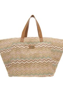 River Island Zig Zag Beach Bag - Lyst