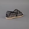 Valentino Lace Espadrille in Black - Lyst