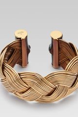 Gucci Bamboo Bracelet with Woven Motif
