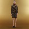 Gucci Pleated Sash Blouse in Red - Lyst