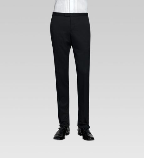 black formal pants for men