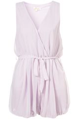 Topshop Camilla Playsuit By Goldie