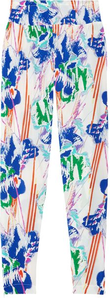Tucker Abstractprint Silk Crepe De Chine Pants - Lyst