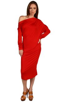 Vivienne Westwood Anglomania Toga Drape Dress - Lyst