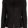 Dkny Long Sleeved Jacket in Black - Lyst