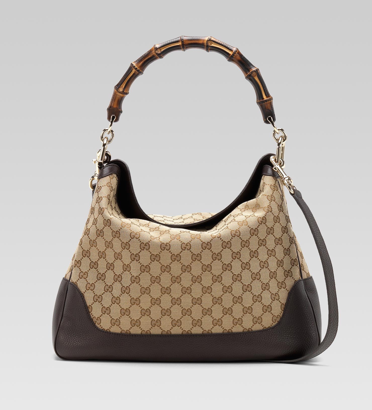 Gucci Diana Bamboo Handle Shoulder Bag in Animal (bamboo) | Lyst