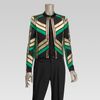 Gucci Round Neck Jacket in Multicolor (black) - Lyst