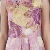 Lela Rose Floral Boatneck Dress in Floral - Lyst