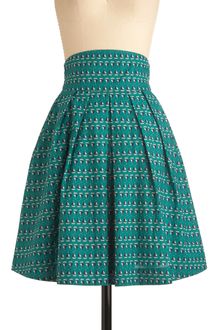 ModCloth Sail We Dance Skirt - Lyst