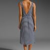 Rachel Pally Rib Grayson Dress in Blue (navy stripe) - Lyst