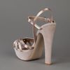 Valentino Platform Sandal in Silver - Lyst