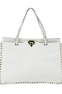 Valentino Studded Tote - Lyst
