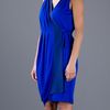 Vionnet Sleeveless Dress in Blue - Lyst