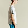 Balenciaga Balenciaga Mens Double Panel Tee in White for Men (teal) - Lyst