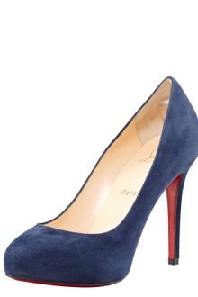 Christian Louboutin New Declic Suede Pump - Lyst