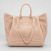 Christian Louboutin Justine Spike Tote in Beige - Lyst