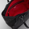 Christian Louboutin Justine Spike Tote in Beige - Lyst