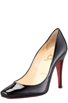 louboutin platform nude