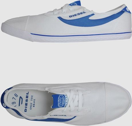 Diesel Sneakers in Gray for Men (blue) - Lyst