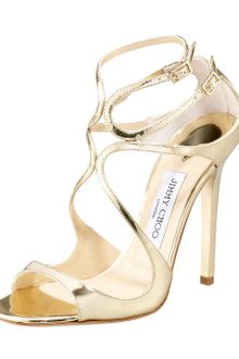 Jimmy Choo Lance Wavy Strap Sandal - Lyst