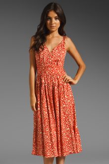 Marc By Marc Jacobs Ando Flower Jersey Dress - Lyst