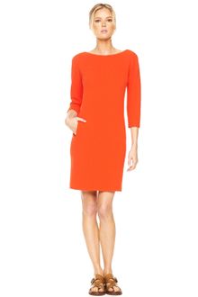 Michael Kors Boucle Shift Dress - Lyst