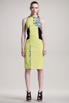Proenza Schouler Sleeveless Patchwork Dress - Lyst