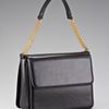 Stella Mccartney Structured Shoulder Bag in Black - Lyst