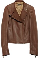 The Row Cookton Textured Leather Biker Jacket