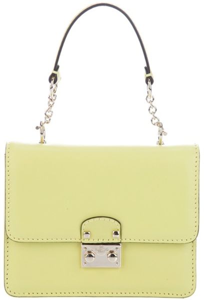 Valentino Valentino Avit03 D44 Leather in Yellow (green) - Lyst