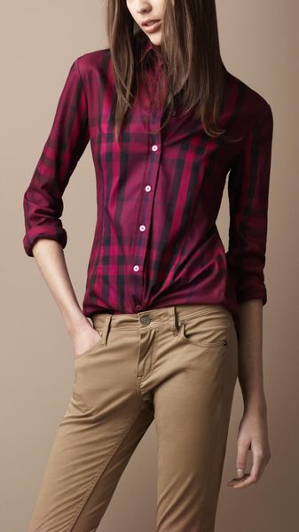 Burberry Brit Exploded Check Shirt - Lyst