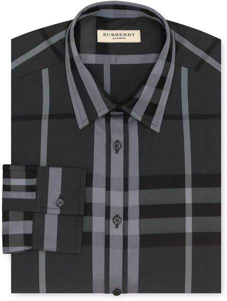 charcoal dress shirt mens