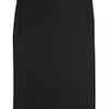 Christopher Kane Plain Liu Wen Woolcrepe Midi Skirt in Black - Lyst