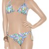 Matthew Williamson Geometricprint Triangle Bikini in Blue (sky) - Lyst