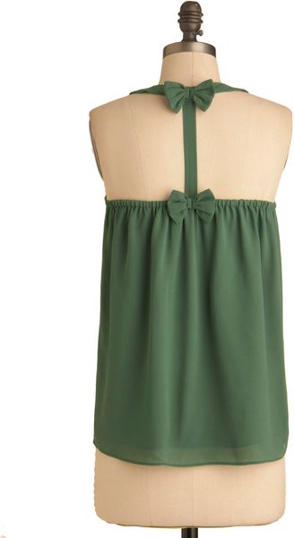 ModCloth You Bow Whats Up Top - Lyst