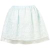 Topshop Lace Organza Prom Skirt in Blue (aqua) - Lyst